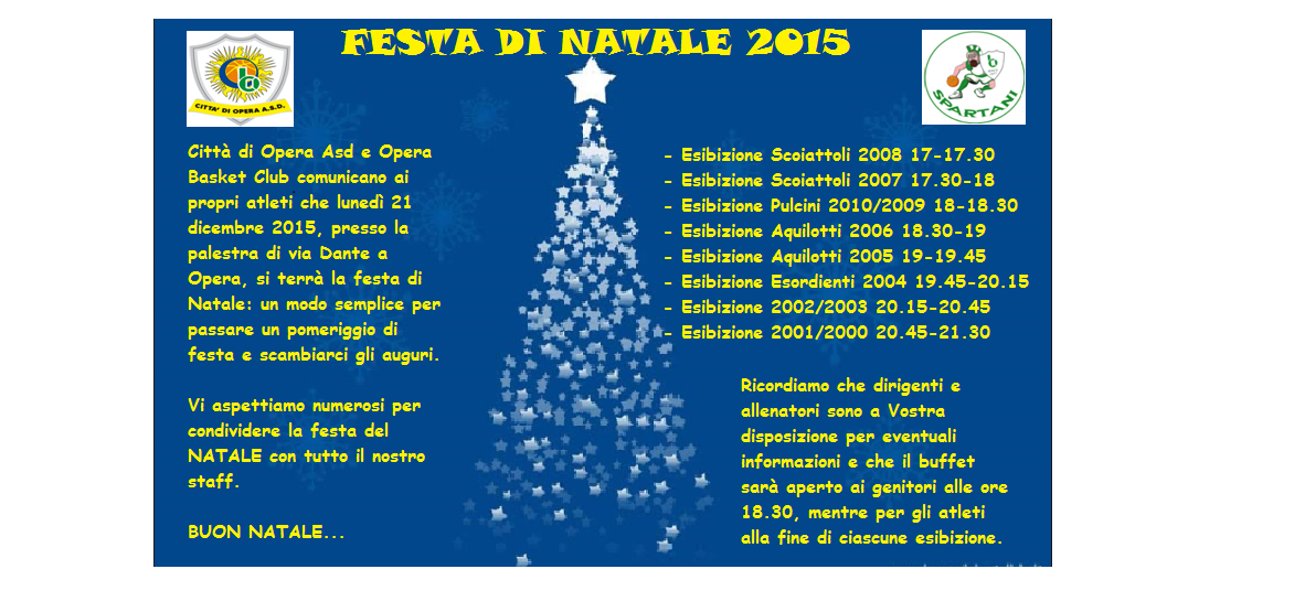 Festa di Natale 2015